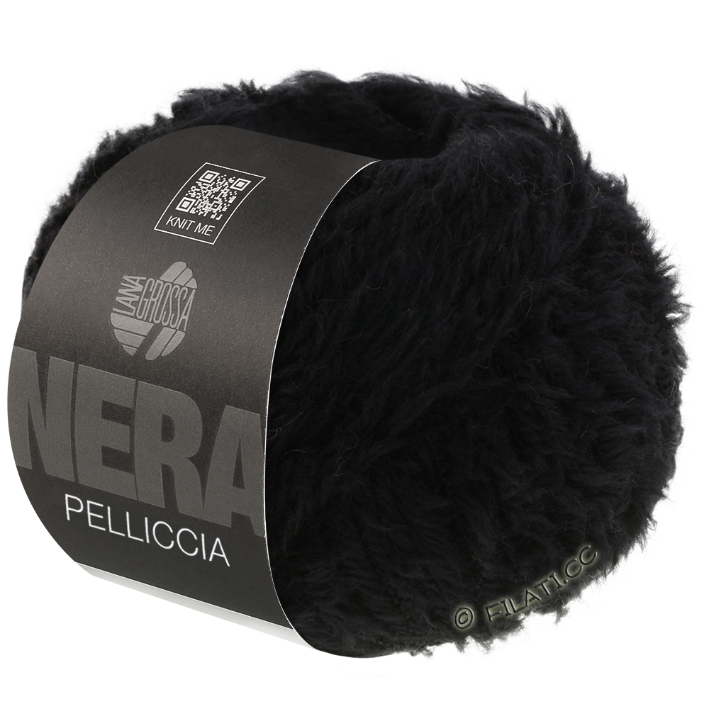Lana Grossa PELLICCIA (Nera)