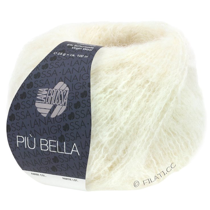 Lana Grossa PIÙ BELLA | 01-écru