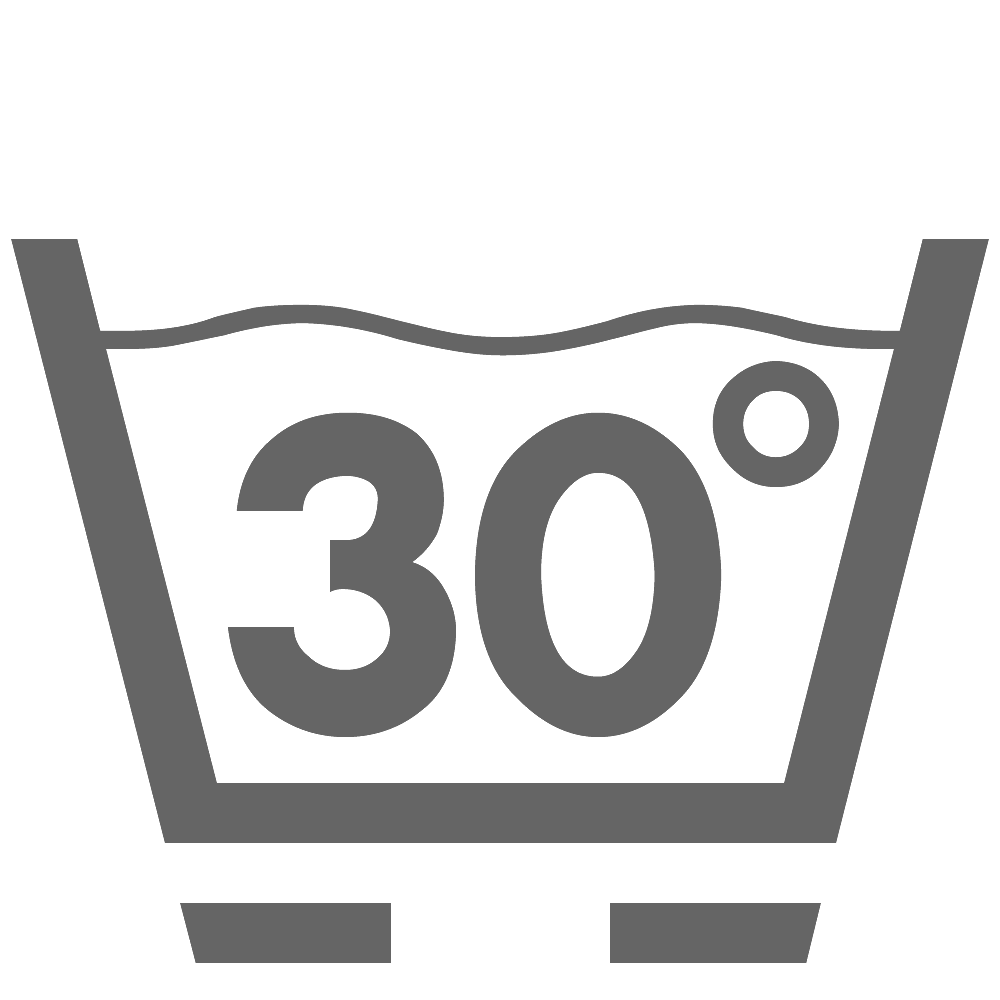 Lavage 30°C (très doucement)