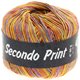 Lana Grossa SECONDO Print II | 501-jaune/orange/pourpre/rose vif