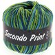 Lana Grossa SECONDO Print II | 502-limette/turquoise/pétrole/jean/émeraude