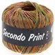 Lana Grossa SECONDO Print II | 503-olive/rose vif/orange/taupe