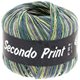 Lana Grossa SECONDO Print II | 506-jean/jaune/émeraude/gris foncé