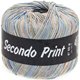 Lana Grossa SECONDO Print II | 511-gris clair/jean/rose/gris vert