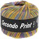 Lana Grossa SECONDO Print II | 518-abricot/jaune doré/bleu turquoise/violet