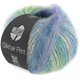 Lana Grossa SILKHAIR PRINT | 424-gris vert/vert lac/vert jaune/pétrole/gris fumé/bleu émail