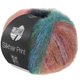 Lana Grossa SILKHAIR PRINT | 438-rouge clair/bleu turquoise/violet bleu/vert/gris