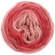 Lana Grossa SLOW WOOL LINO Dégradé | 202-rouge saumon/fraise/oeillet rouge