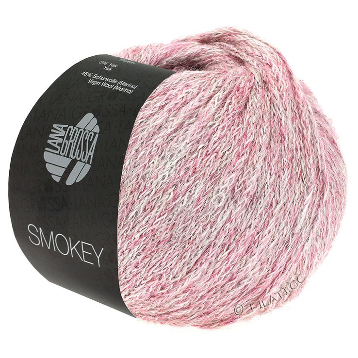 Lana Grossa SMOKEY | 201-vieux rose/nature/gris