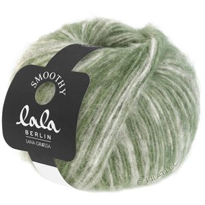 Lana Grossa SMOOTHY (lala BERLIN) | 08-gris clair/vert réséda