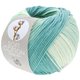 Lana Grossa SOFT COTTON Dégradé | 119-écru/blanc-turquoise/vert menthe