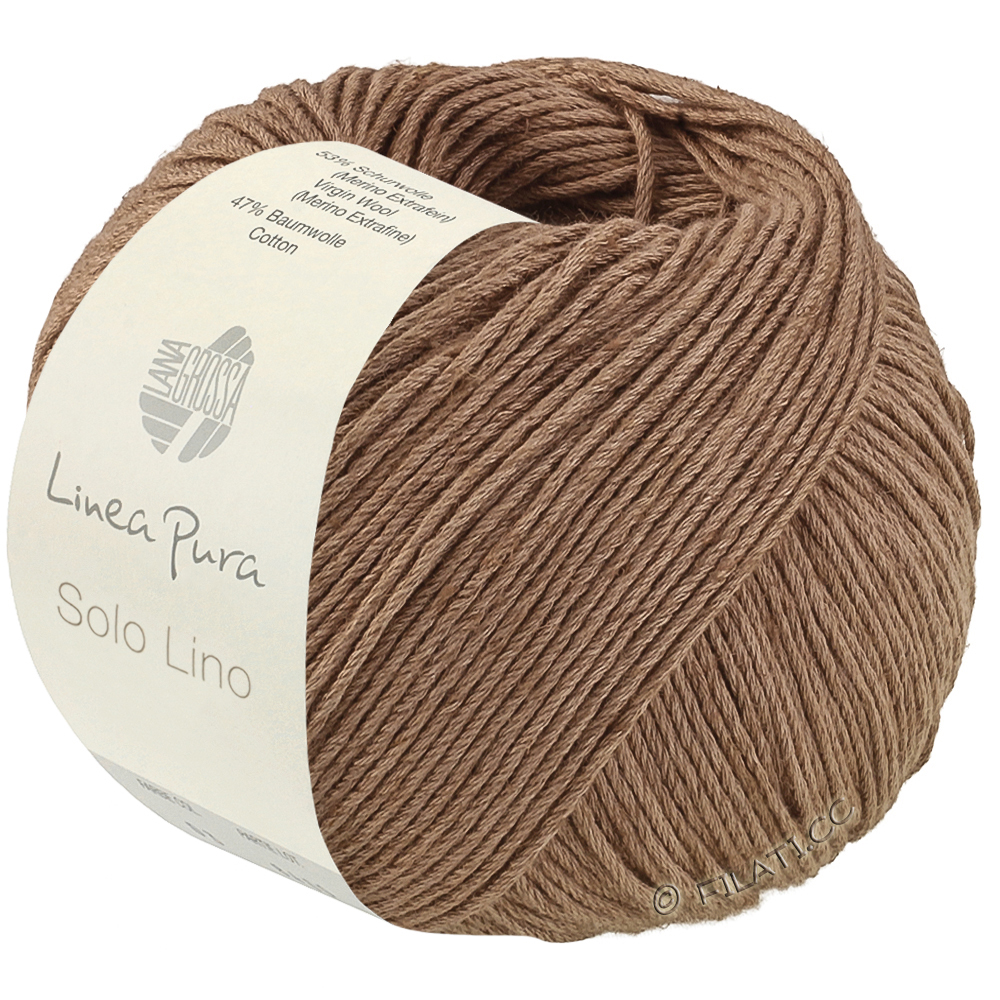 Lana Grossa SOLO LINO (Linea Pura) | 81-chameau