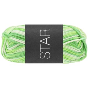 Lana Grossa STAR Print | 348-vert blanc/vert clair/jade