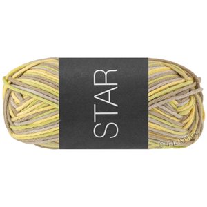 Lana Grossa STAR Print | 356-jaune clair/vert jaune/vert blanc/kaki