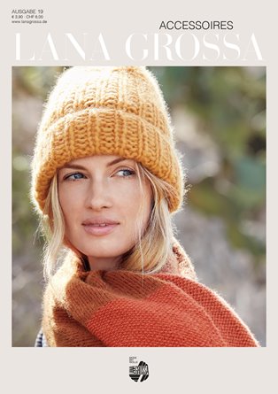 Lana Grossa Lana Grossa ACCESSOIRES No. 19 - Magazine allemand + explications en anglais