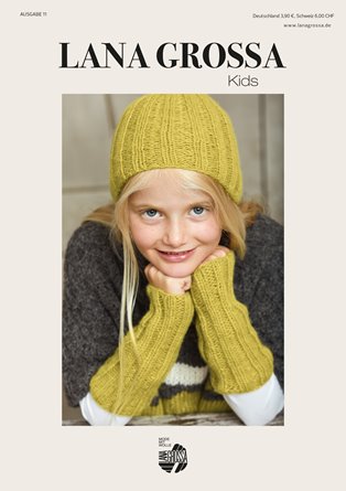 Lana Grossa Lana Grossa KIDS No. 11 - Magazine allemand + explications en anglais