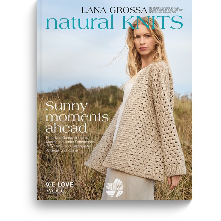 Natural Knits No. 1 - Édition allemande de Lana Grossa