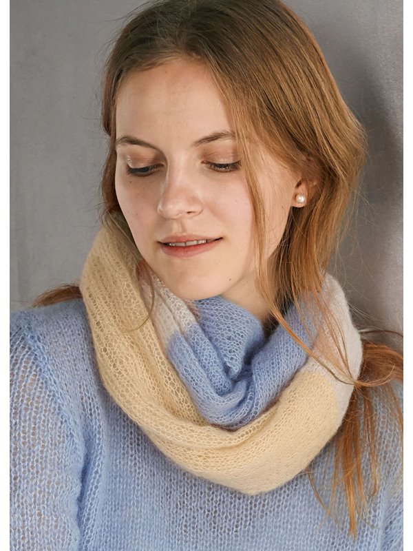 Lana Grossa ÉCHARPE TUBE Silkhair