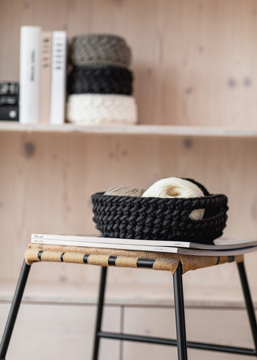 CORBEILLE AU CROCHET The Tube de FILATI Studio