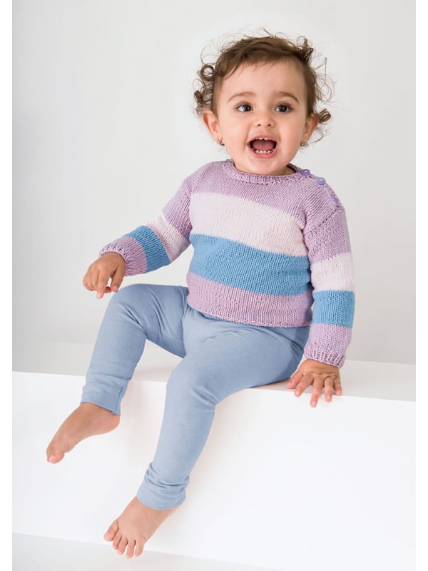 Lana Grossa PULL ET BONNET Wakame