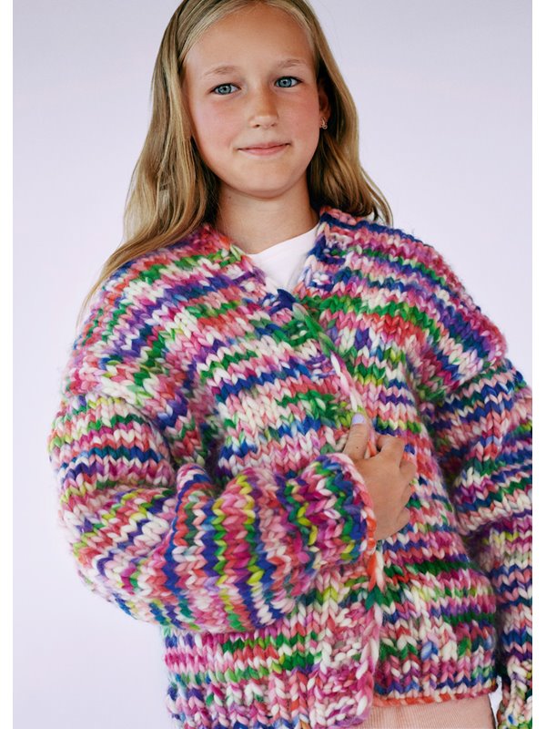 Lana Grossa CARDIGAN Confetti