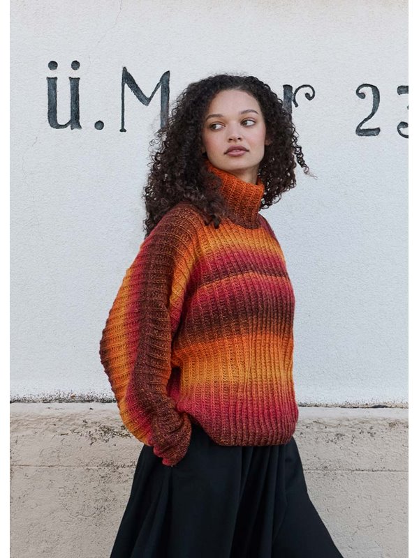 Lana Grossa PULL CHAUVE-SOURIS Gomitolo Versione