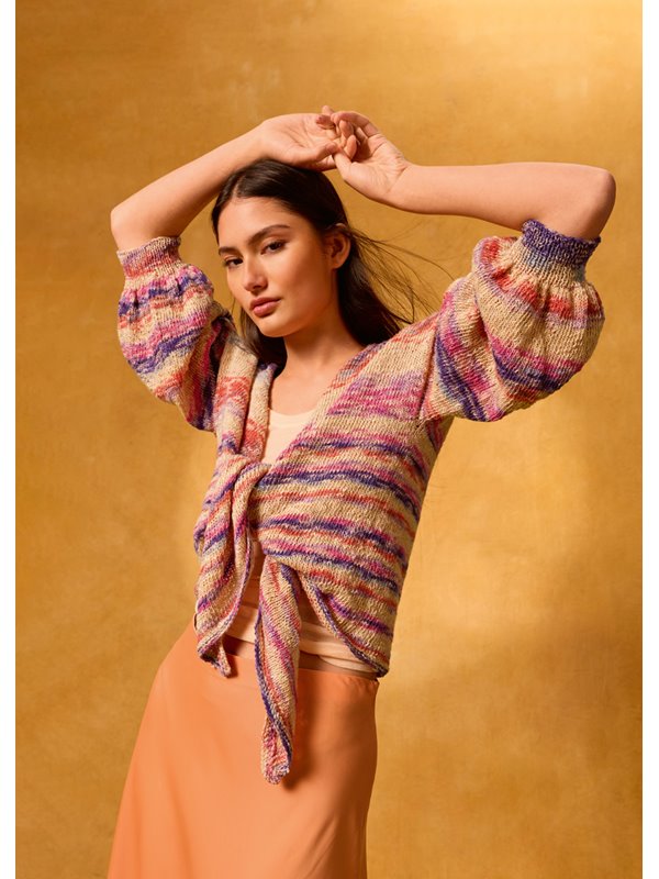 Lana Grossa GILET À MANCHES COURTES Gomitolo California