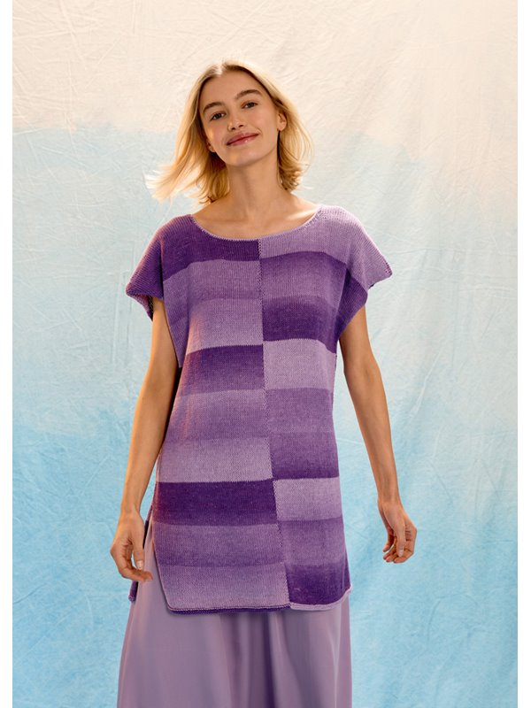 Lana Grossa TUNIQUE Á FENTES LATÉRALES Gomitolo Tono