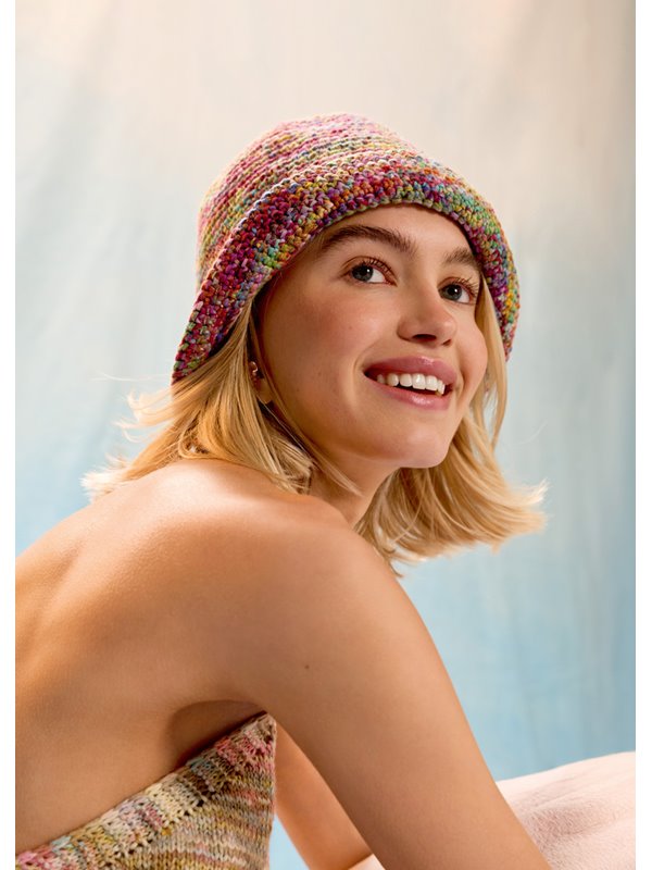 Lana Grossa BONNET AU CROCHET Cotonella