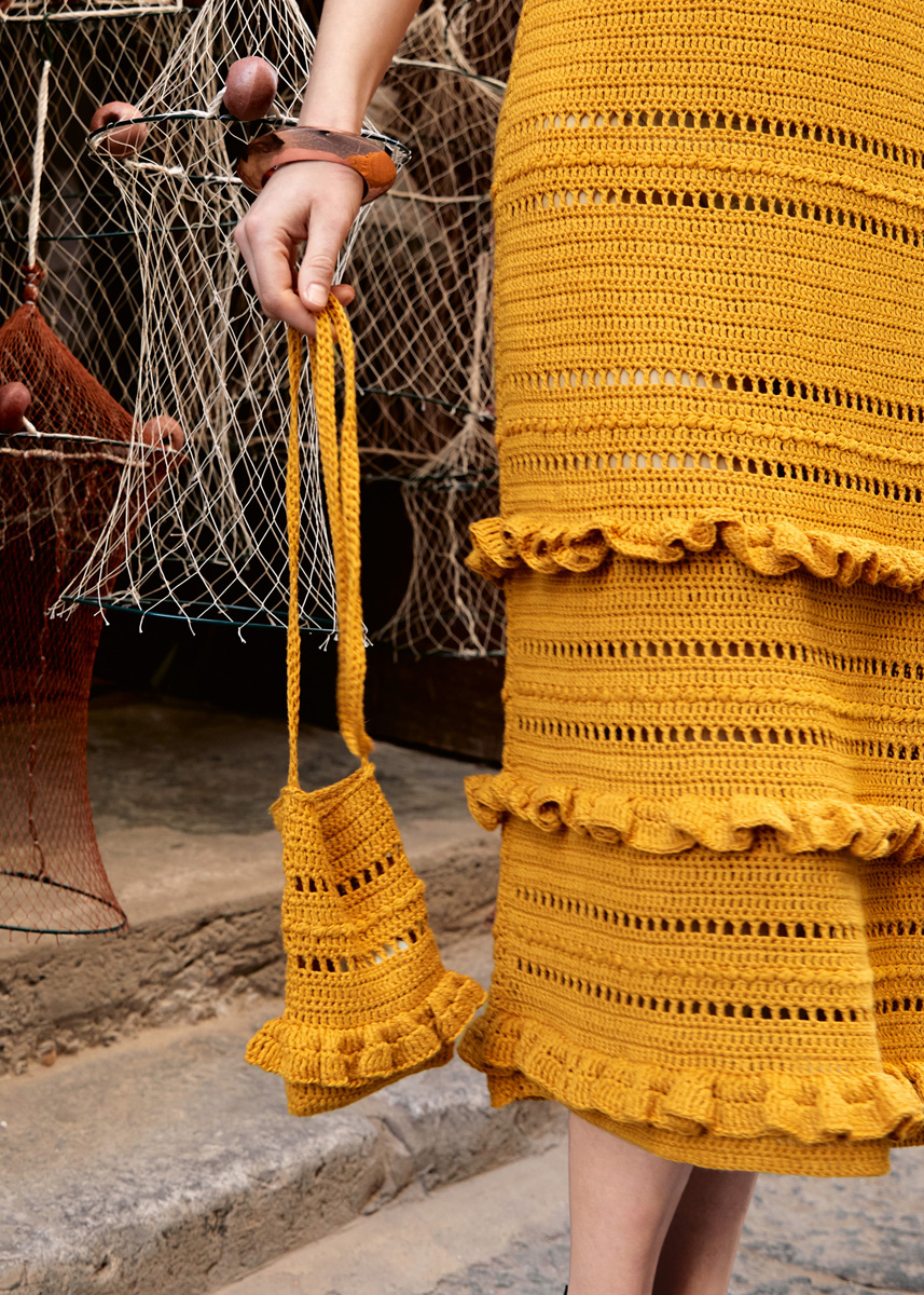 SAC AVEC MIXE DE MOTIFS Campo de Lana Grossa