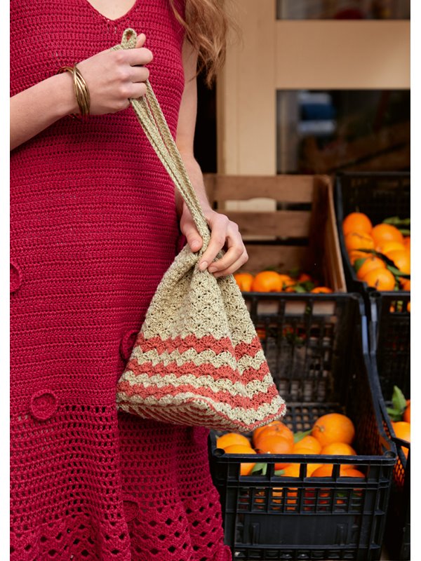 Lana Grossa SAC À ANSES EN BRIDES ET COQUILLES Diversa