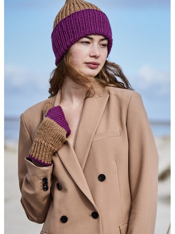 Lana Grossa BONNET RÉVERSIBLE Cool Merino