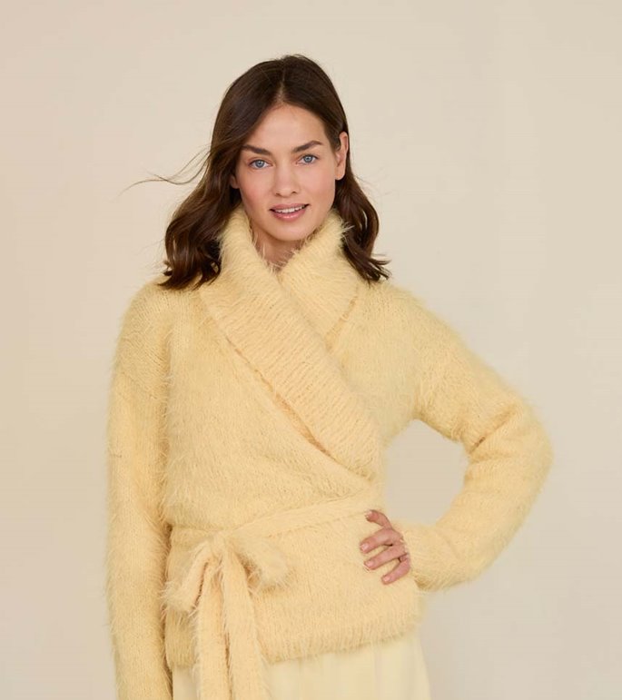 Lana Grossa VESTE CACHE-CŒUR Basta