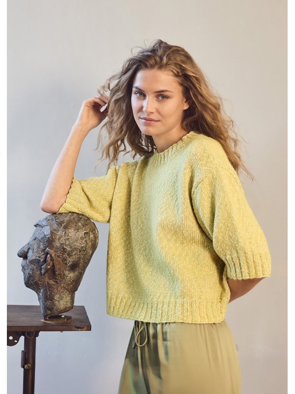 Lana Grossa PULL À MANCHES COURTES Bottoni