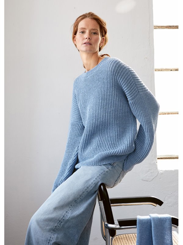 Lana Grossa PULL MARTA III Cool Wool Mélange
