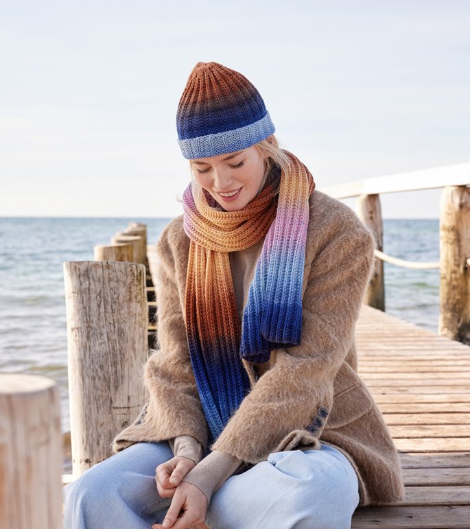 Lana Grossa ÉCHARPE Cool Wool Big Color