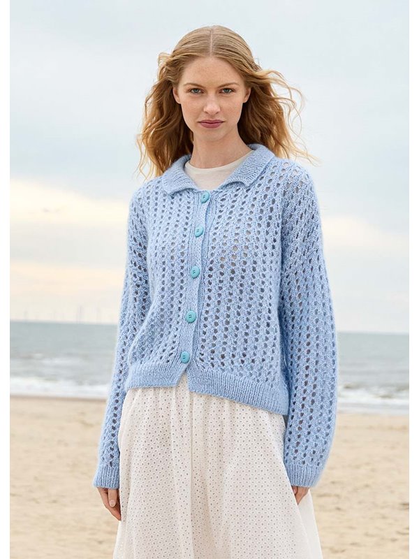 Lana Grossa GILET Ecopuno & Silkhair