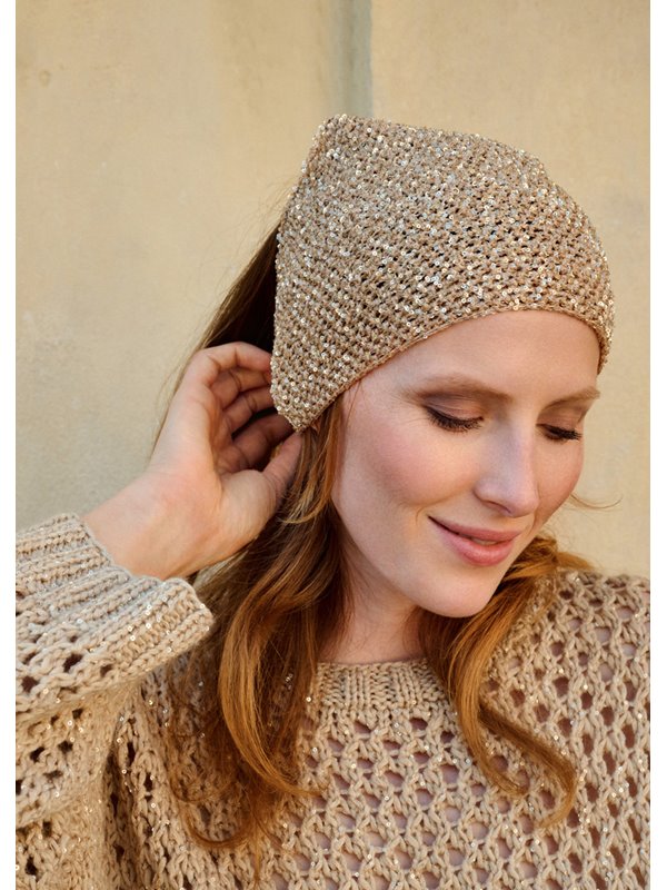 Lana Grossa FOULARD À PAILLETTES Glamour