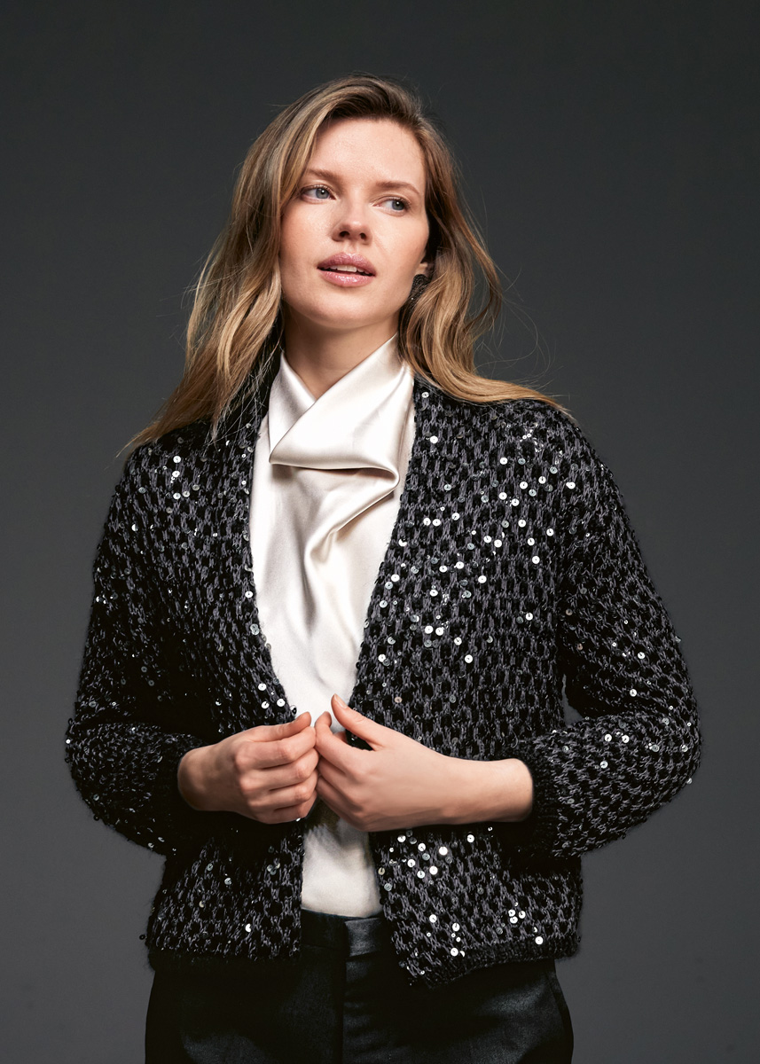 GILET Brigitte No. 2 & Cosmo de Lana Grossa