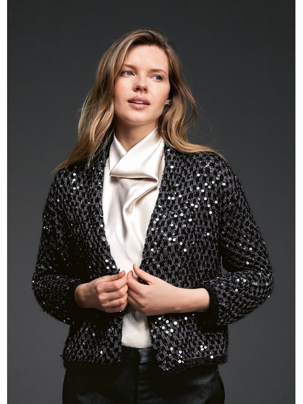 Lana Grossa GILET Brigitte No. 2 & Cosmo