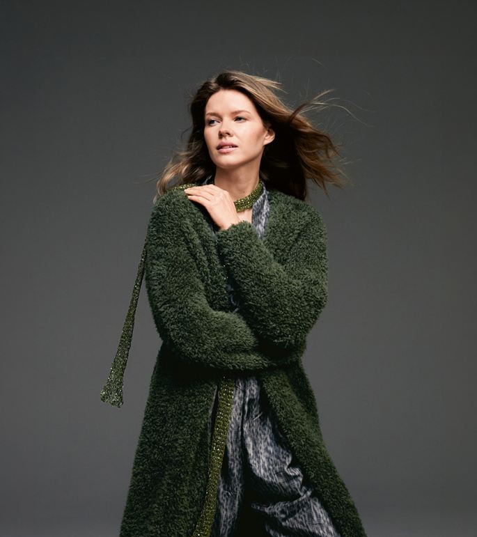 Lana Grossa MANTEAU Pelliccia