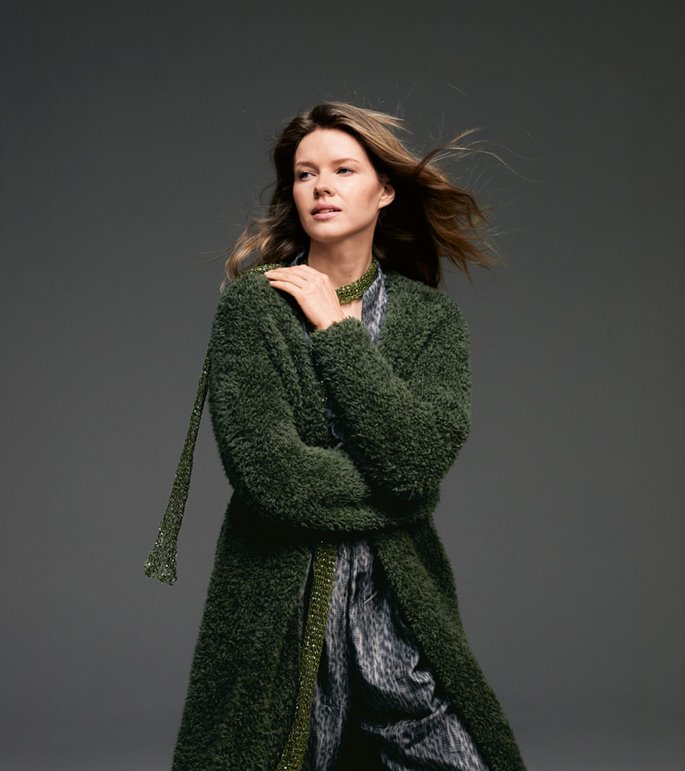 Lana Grossa MANTEAU Pelliccia