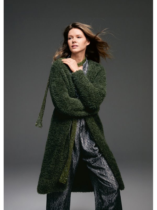 Lana Grossa MANTEAU Pelliccia