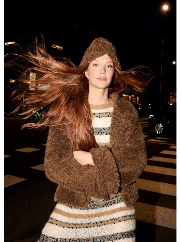 Lana Grossa GILET Pelliccia