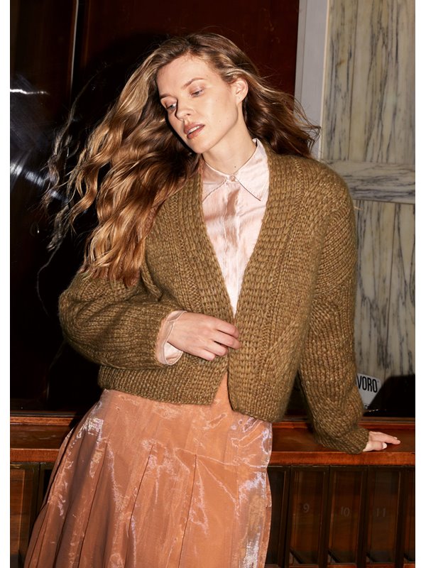 Lana Grossa CARDIGAN Chapeau