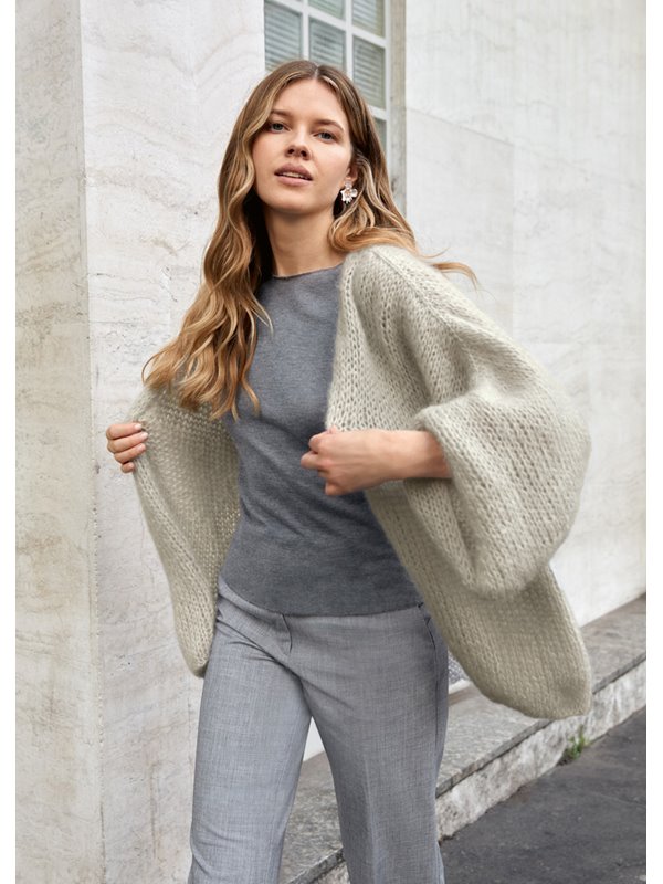 Lana Grossa GILET Mohair di Gio