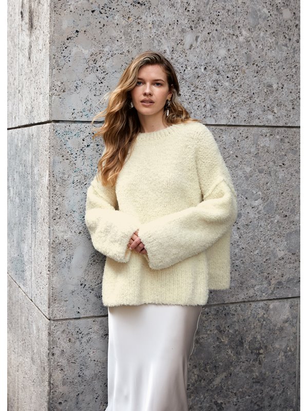 Lana Grossa PULL Pelliccia