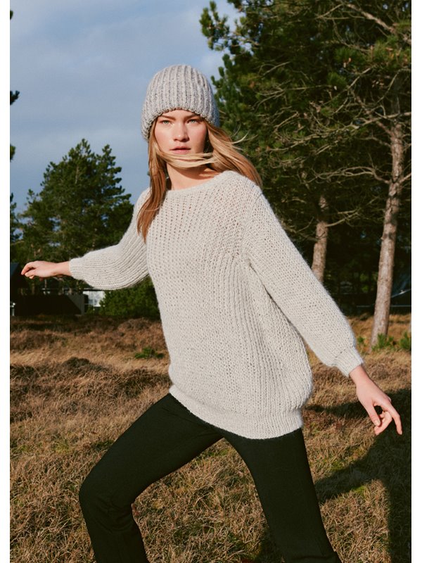 Lana Grossa PULL EN FAUSSES CÔTES ANGLAISES Cara & Setasuri