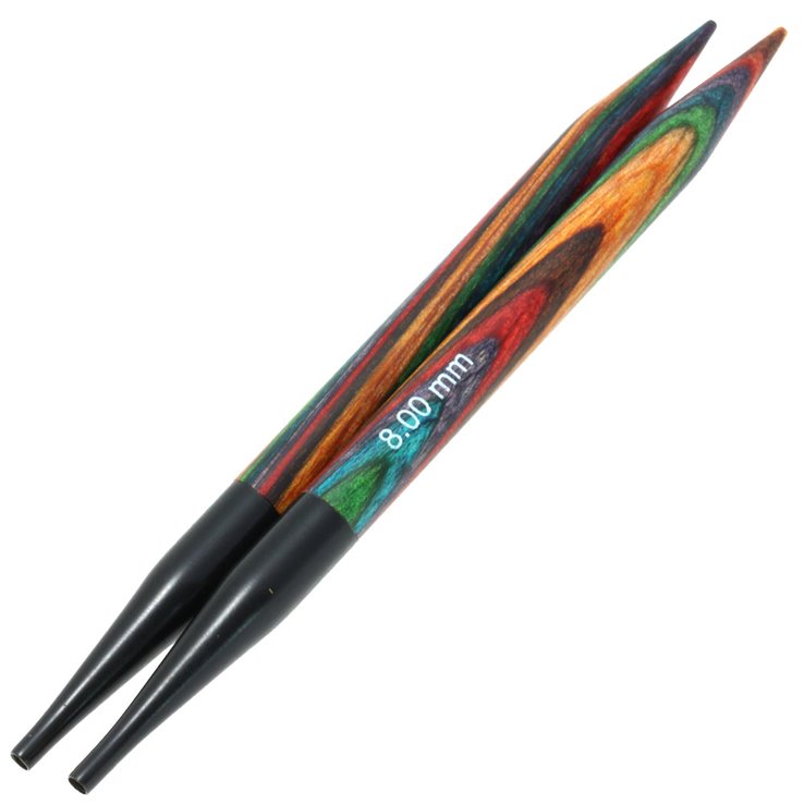 Lana Grossa Aiguilles interchangeables Vario design en bois Multicolor N° 8