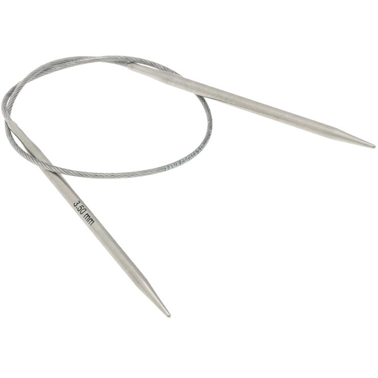 Lana Grossa Aiguille circulaire acier inoxydable N° 3,5/40cm
